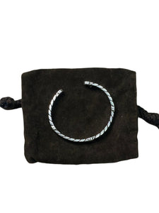 Gucci Silver Interlocking G Bracelet