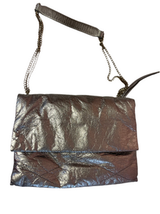 Lanvin Silver Handbag