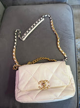 Load image into Gallery viewer, Chanel 19 Medium Flap Bag White
