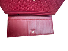 Load image into Gallery viewer, Red Gucci Monogram Wallet
