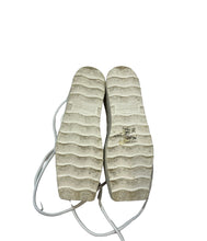 Load image into Gallery viewer, Bottega Veneta White Sporty Web Wedge Espadrilles Leather Crochet
