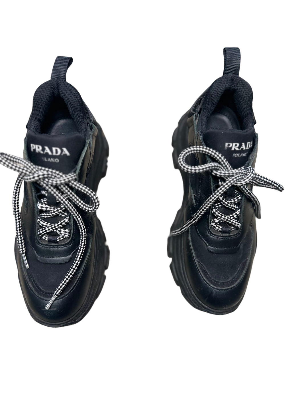 Prada Black Nevada Sneaker Boot