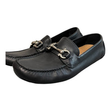 Load image into Gallery viewer, Ferragamo Black Loafers
