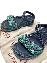 Load image into Gallery viewer, Valentino Garavani Blue Sandals
