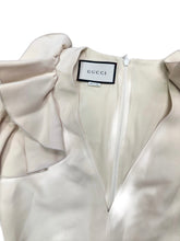 Load image into Gallery viewer, Gucci Long Sleeve Ruffle Dress W/Bow Belt
