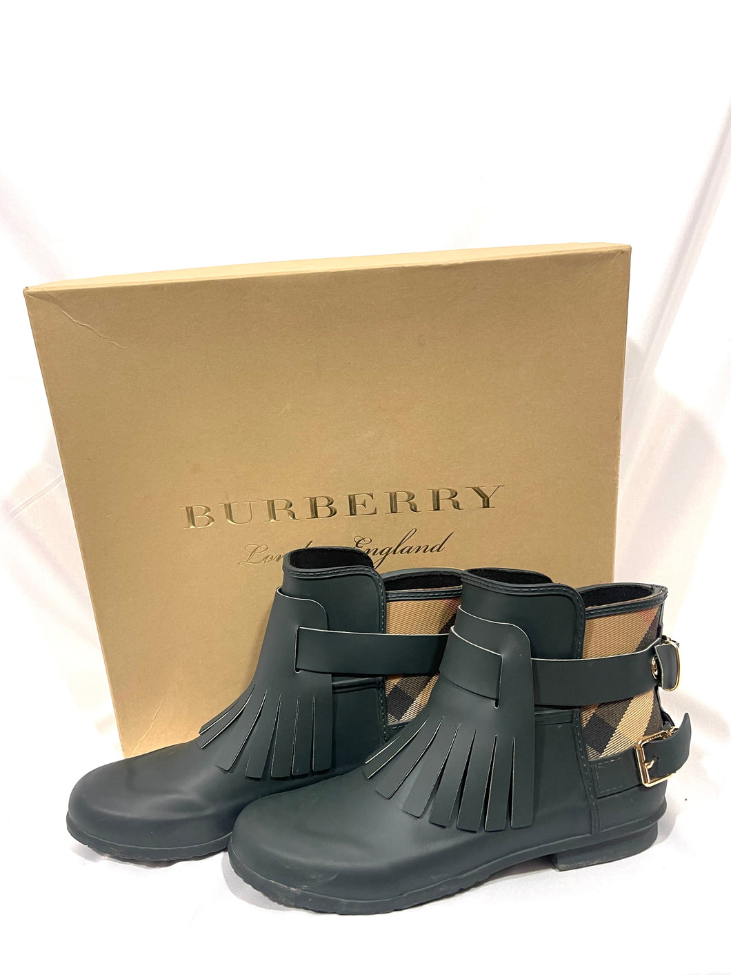 Burberry Rubber Rain Boots