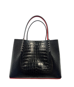 Christian Louboutin Black Cabarock Large Tote