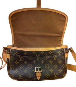 Louis Vuitton Sologne Canvas Crossbody Bag