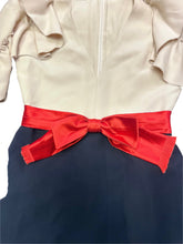 Load image into Gallery viewer, Gucci Long Sleeve Ruffle Dress W/Bow Belt
