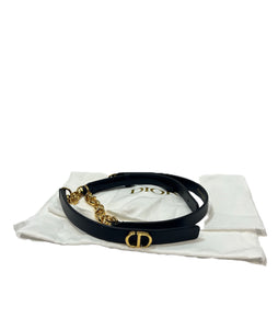 Christian Dior Woman Caro Black Belt