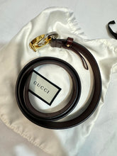 Load image into Gallery viewer, Gucci 2 toned wine belt
