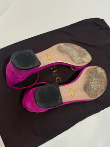 Gucci pink sandals