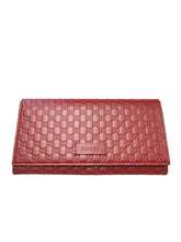 Load image into Gallery viewer, Red Gucci Monogram Wallet
