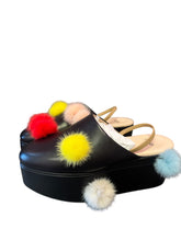 Load image into Gallery viewer, Fendi “ Pom Pom” Mules
