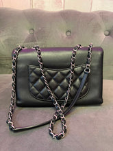 Load image into Gallery viewer, Chanel Black Matelasse Lambskin Chain Shoulder Bag Ladies
