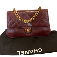 Load image into Gallery viewer, Chanel burgundy bag
