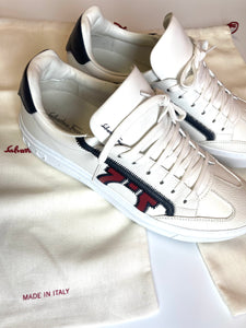 SALVATORE FERRAGAMO MEN’S White Sneakers