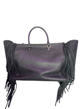 Load image into Gallery viewer, Carolina Herrera Black Fringe Bag
