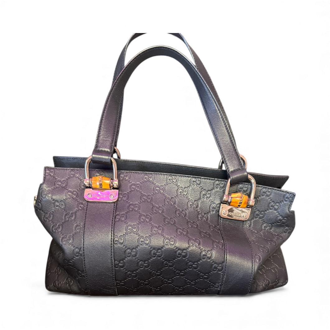 Gucci Guccissima Bamboo Bag