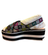 Load image into Gallery viewer, Gucci Slingback Rainbow Monogram
