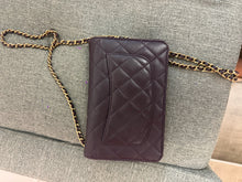 Load image into Gallery viewer, Chanel Shoulder Bag Purple Leather 2016
