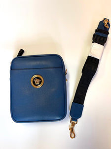 Versace Blue Crossbody