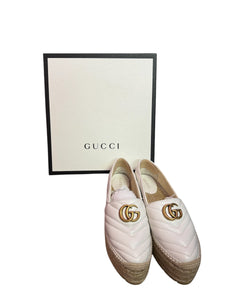 Gucci White Espadrilles