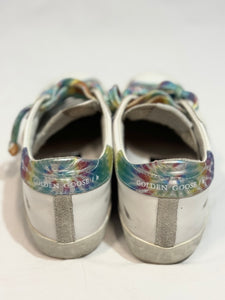 Golden Goose rainbow sneakers