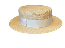 Load image into Gallery viewer, Gucci Beige Raffia Panama Hat
