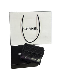 Chanel Black Flap Wallet