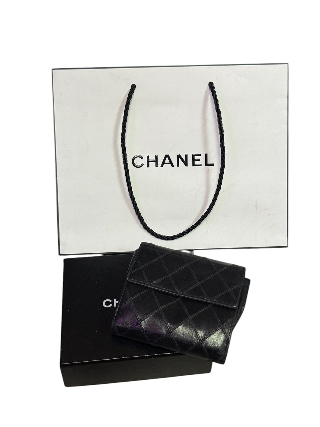 Chanel Black Flap Wallet
