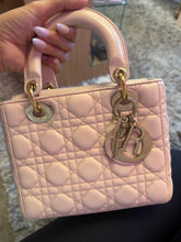 Load image into Gallery viewer, Christian Dior Lady Dior Pink Small
