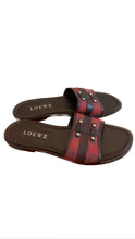 Load image into Gallery viewer, LOEWE CANVAS SANDALS
