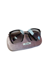 Load image into Gallery viewer, Miu Miu Black Sunglasses
