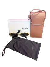 Load image into Gallery viewer, Celine
Triomphe Geometric Metal Sunglasses
