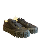 Load image into Gallery viewer, Prada Black Platform Sneakers
