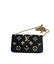 Load image into Gallery viewer, Louis Vuitton Black and Nude PO Felicie
