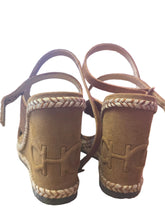 Load image into Gallery viewer, Jimmy Choo Ayla crisscross platform wedge sandals
