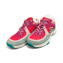 Load image into Gallery viewer, Chanel Pink/Blue Sneakers
