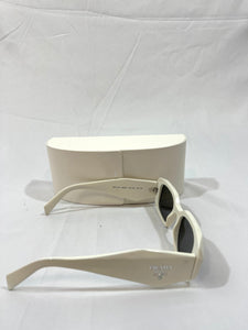 Prada white SUNGLASSES