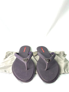 PRADA purple SANDALS