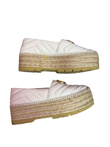 Gucci White Espadrilles