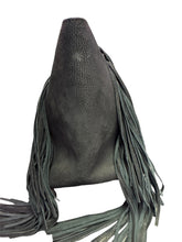 Load image into Gallery viewer, Carolina Herrera Black Fringe Bag
