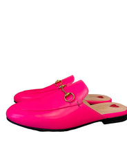 Load image into Gallery viewer, GUCCI Pink PrinceTown Mules
