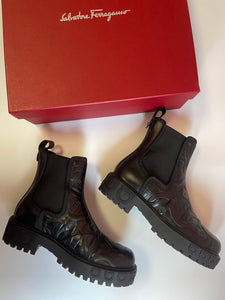 Salvatore Ferragamo Varsi Ankle Boots