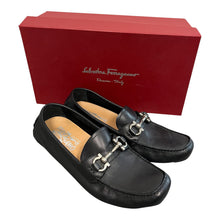 Load image into Gallery viewer, Ferragamo Black Loafers
