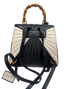Gucci Gg Bee Bamboo Backpack