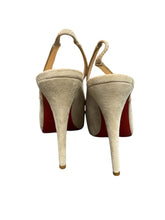 Load image into Gallery viewer, Christian Louboutin suede heels
