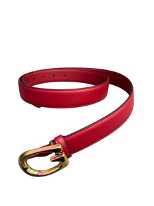 Red Gucci Men’s Belt