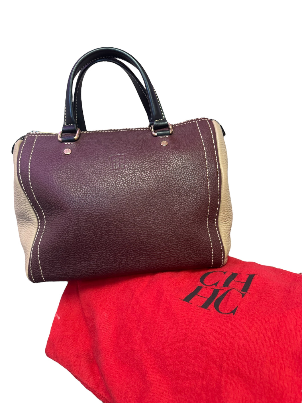 Carolina Herrera Wine/Beige